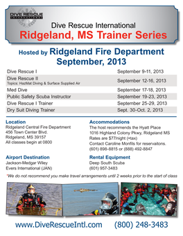 Dry Suit Diving Trainer Sept