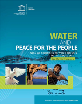 Water and Conflict Resolution Series