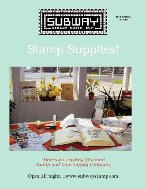 Stamp Supplies!