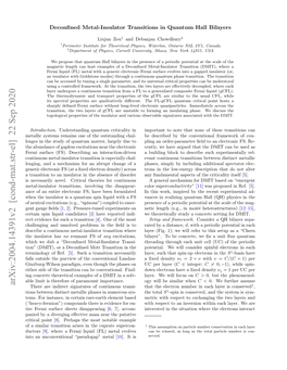 Arxiv:2004.14391V2 [Cond-Mat.Str-El] 22 Sep 2020