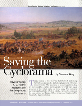 How Newark's A. J. Hahne Helped Save the Gettysburg Cyclorama By