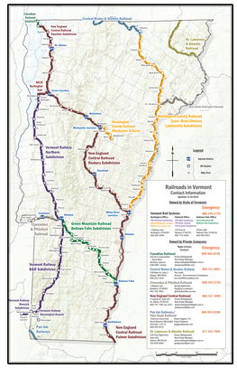 Railroads in Vermont