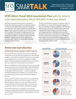 STRS Ohio Smarttalk Newsletter