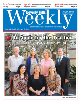 An Apple for the Teacher a Look at This Year’S Apple Award Recipients