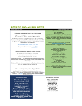 Retiree and Alumni News