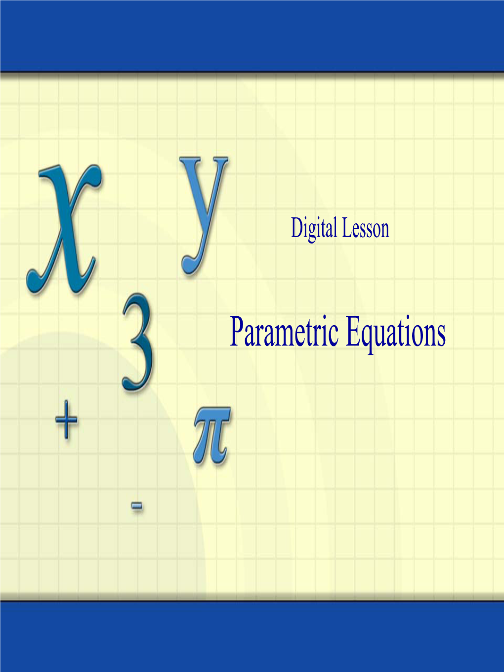 Parametric Equations the Path of an Object Thrown Into the Air at a 45° Angle at 48 Feet Per Second Can Be Represented by 2 Y = −+X X