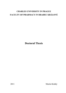 Doctoral Thesis