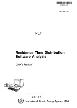 Residence Time Distribution Software Analysis