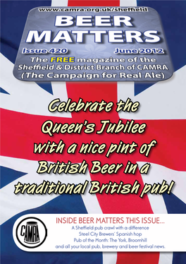 Celebrate the Queen's Jubilee with a Nice Pint of British Beer in A