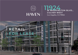 Retail for Lease Features