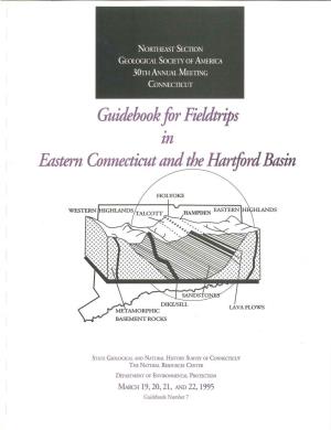 Guidebook for Fieutrips In• Eastern Connecticut Arul the Hartford &Si,N