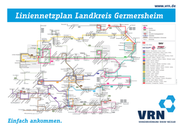 Liniennetzplan Landkreis Germersheim