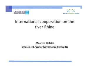 International Cooperation on the River Rhine
