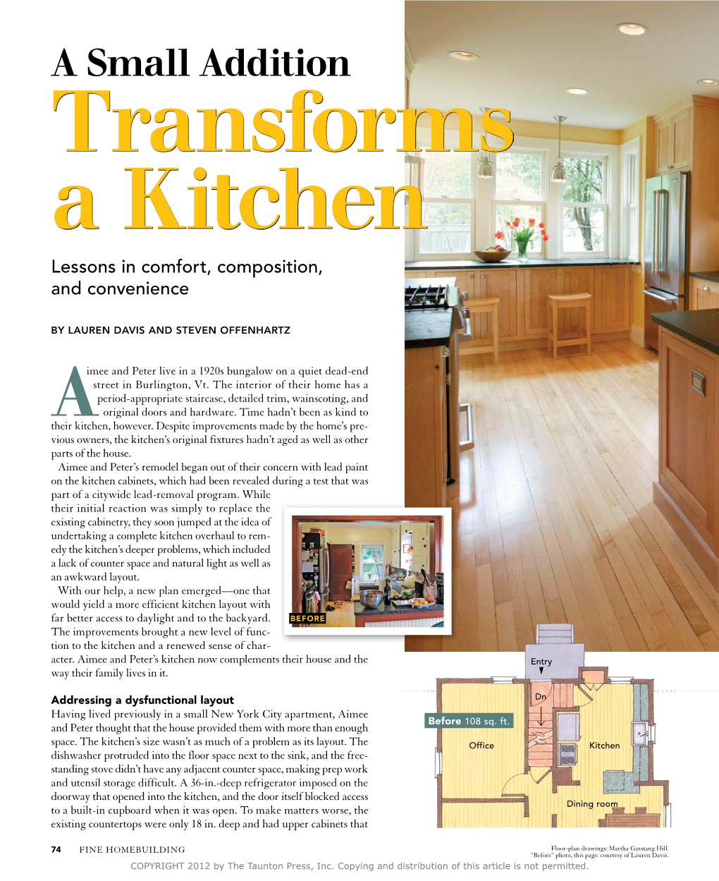 A Small Addition Transforms a Kitchen Lessons in Comfort, Composition, and Convenience
