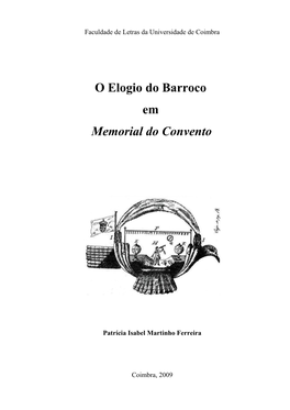 O Elogio Do Barroco Em Memorial Do Convento