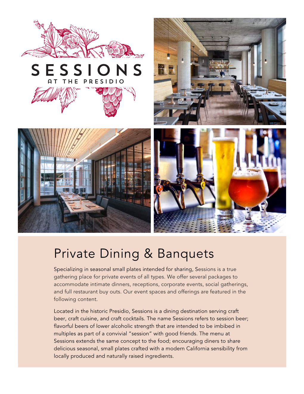 Private Dining & Banquets