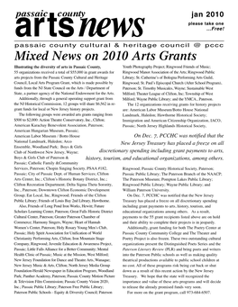 Sept 07 Arts News
