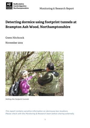 1 This Report Contains Sensitive Information on Dormouse Box