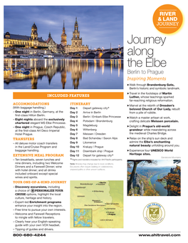 Journey Along the Elbe Berlin to Prague Inspiring Moments >Walk Through Brandenburg Gate, Berlin’S Historic and Symbolic Landmark