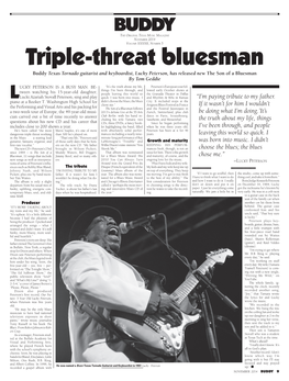 Triple-Threat Bluesman