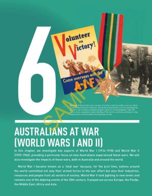 Australians at War (World Wars I And