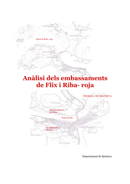 Anàlisi Dels Embassaments De Flix I Riba- Roja ______Índex