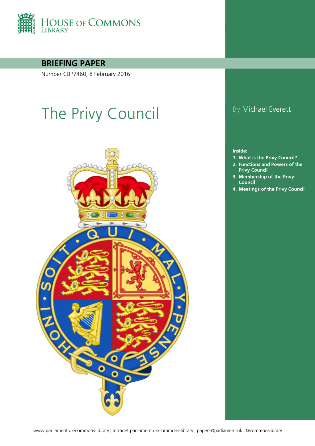 The Privy Council