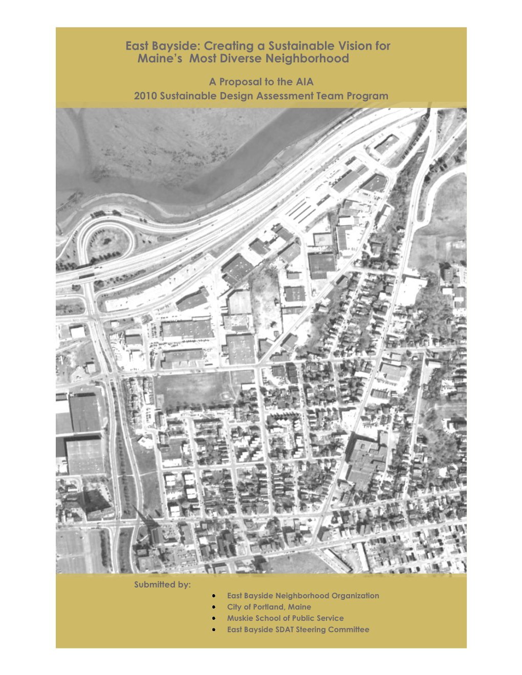 East Bayside: Creating a Sustainable Vision for Maine’S Most Diverse Neighborhood