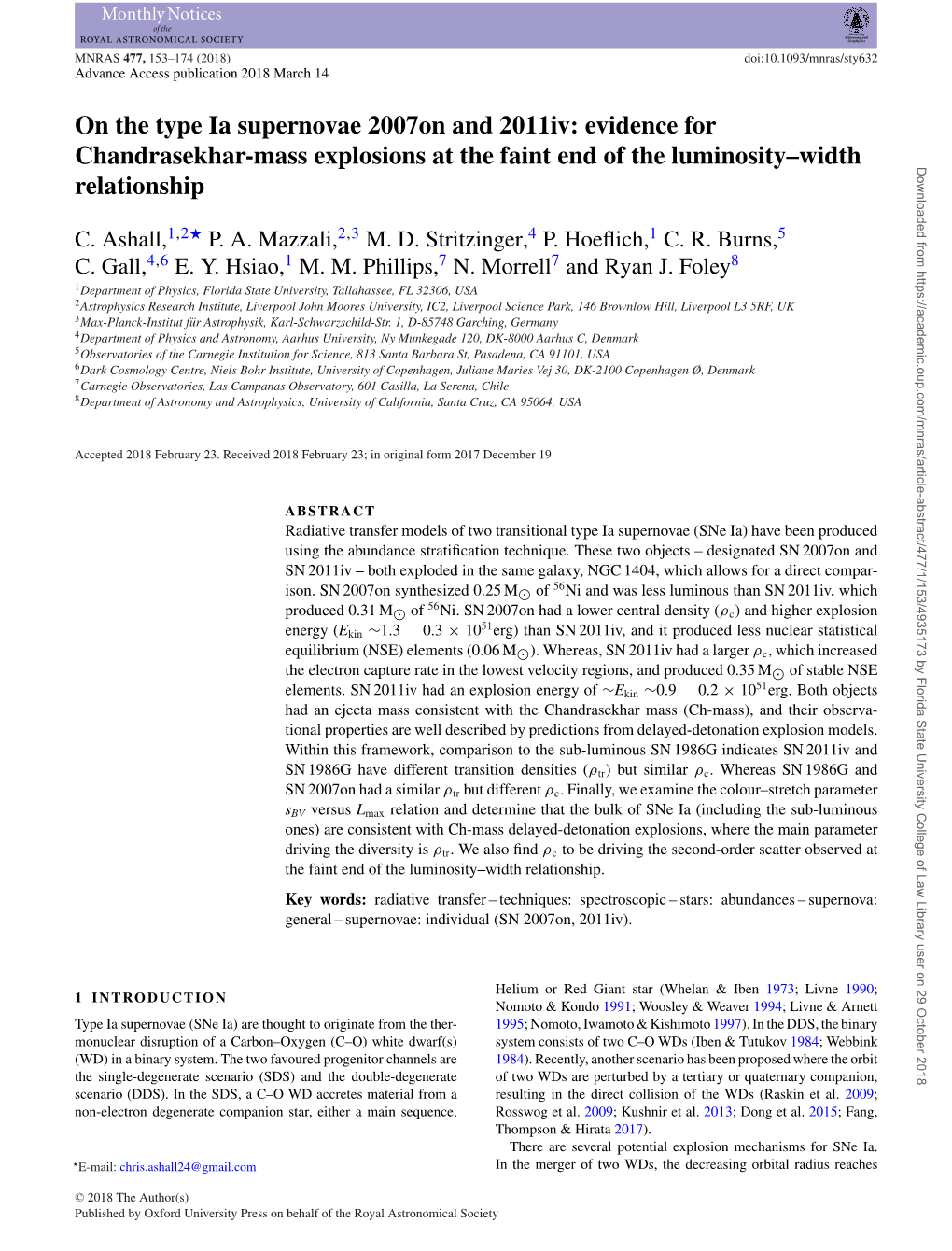 Evidence for Chandrasekhar-Mass Explosions at the Faint End of The