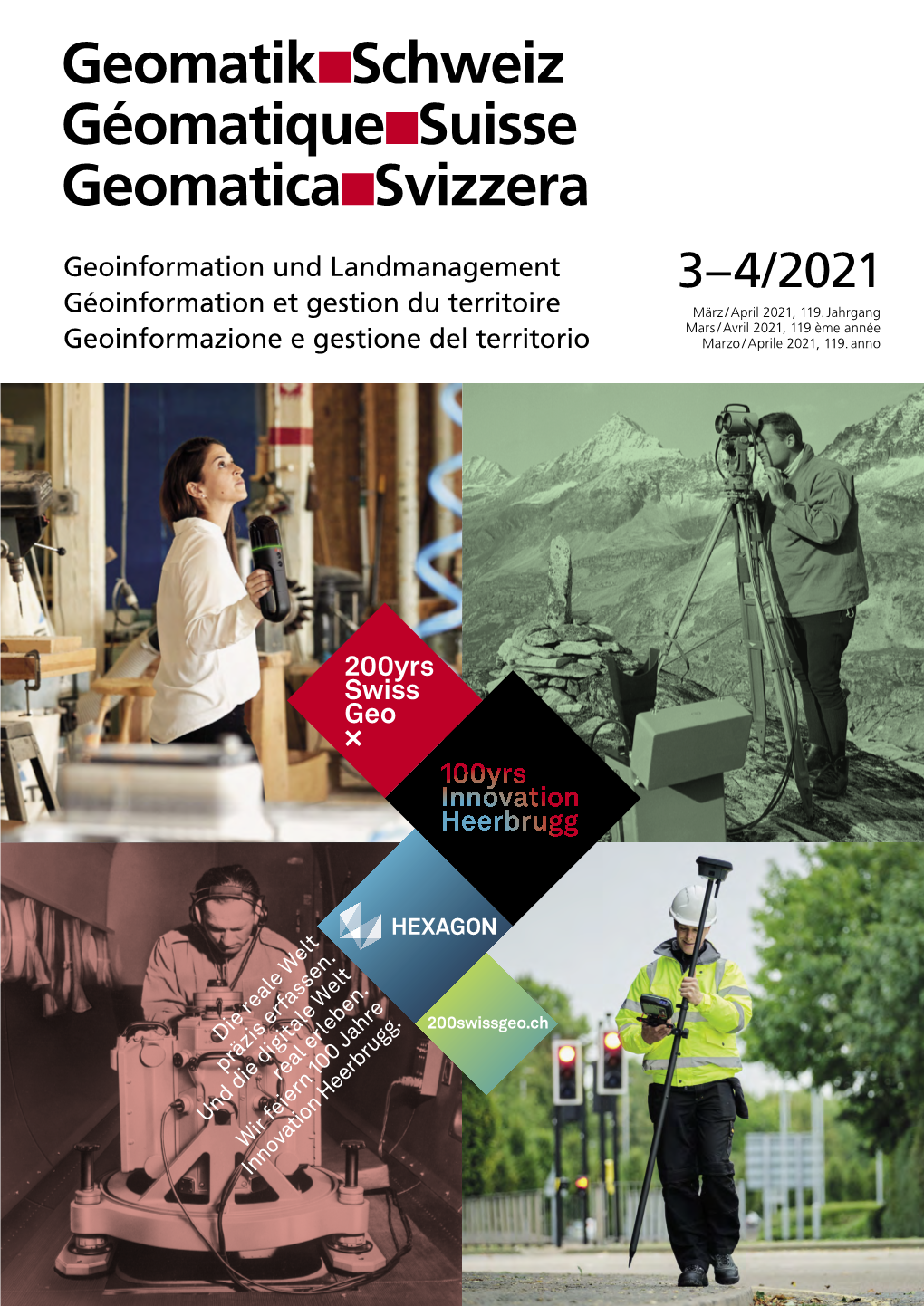 Geomatik Schweiz Géomatique Suisse Geomatica Svizzera