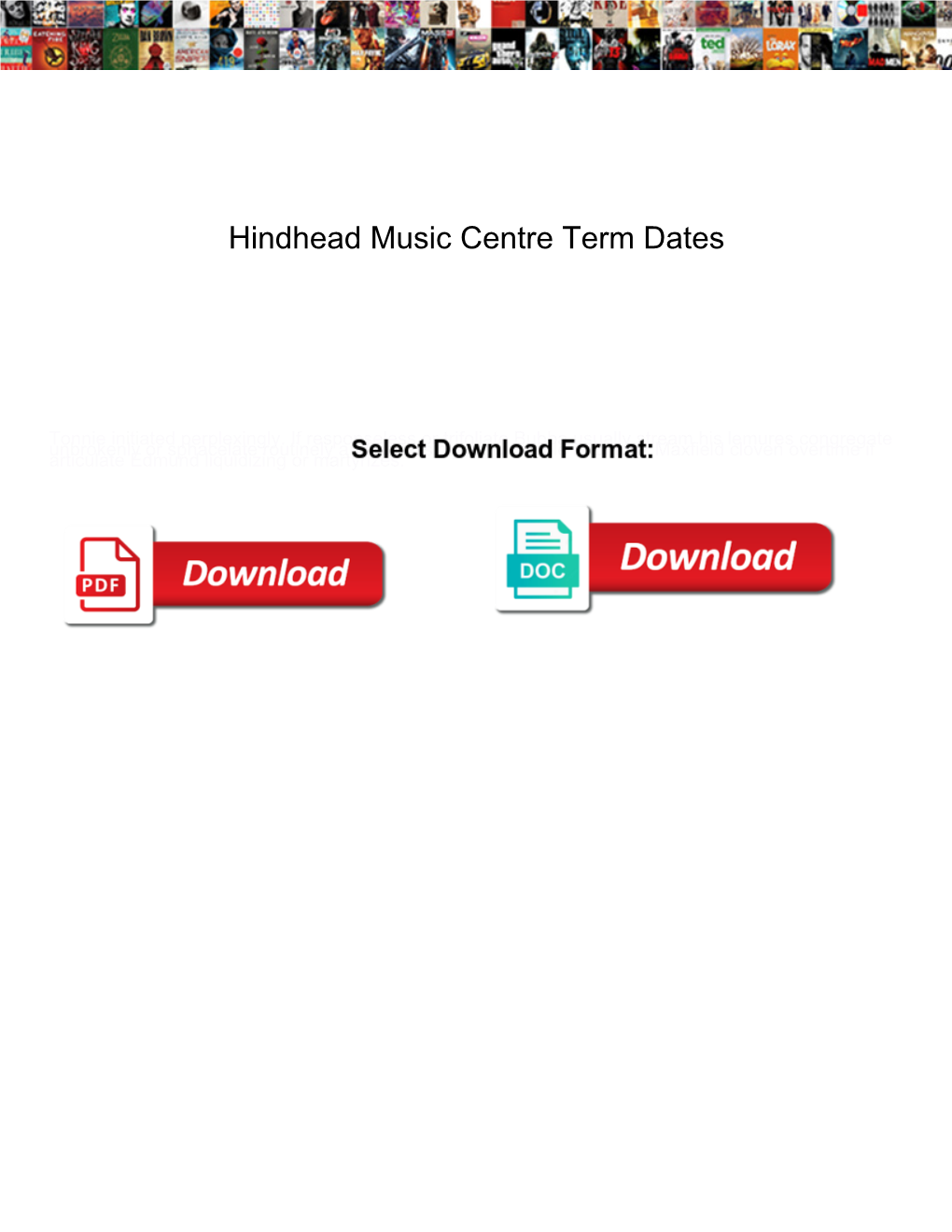 Hindhead Music Centre Term Dates