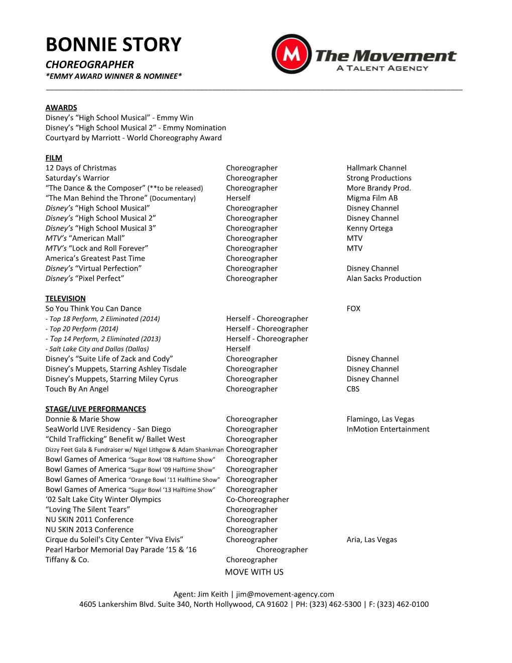 Bonnie Story MTA RESUME.Pdf