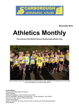 Athletics Monthly