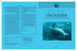 Reef Encounter 34 (May 2007)