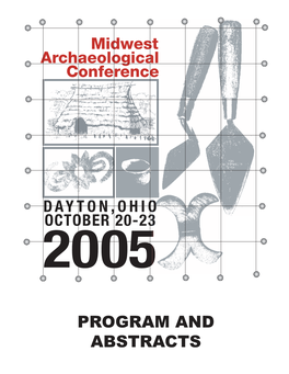 2005 Program + Abstracts