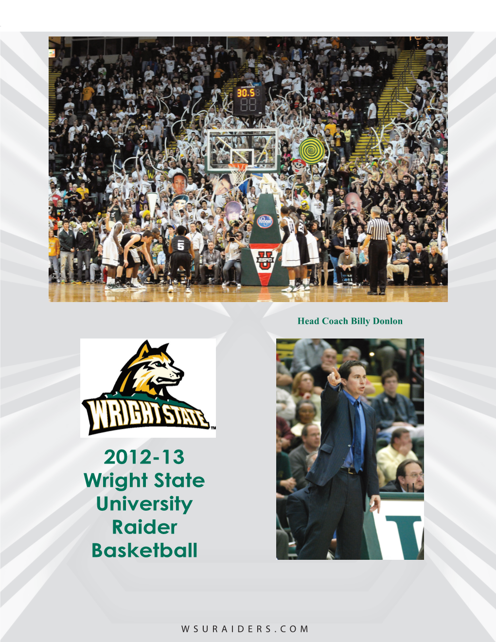 2012-13 Wright State University Raider Basketball