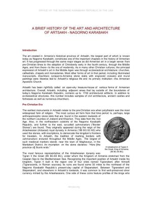 A Brief History of the Art and Architecture of Artsakh - Nagorno Karabakh