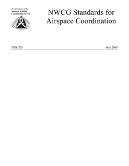 NWCG Standards for Airspace Coordination