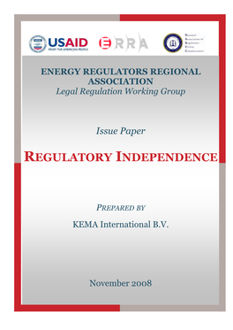Regulatoryindependence