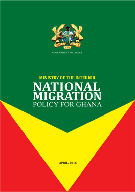 National Migration Policy for Ghana