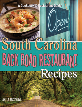 South Carolina Back Road Restaurant Recipes Cookbook (Sample)