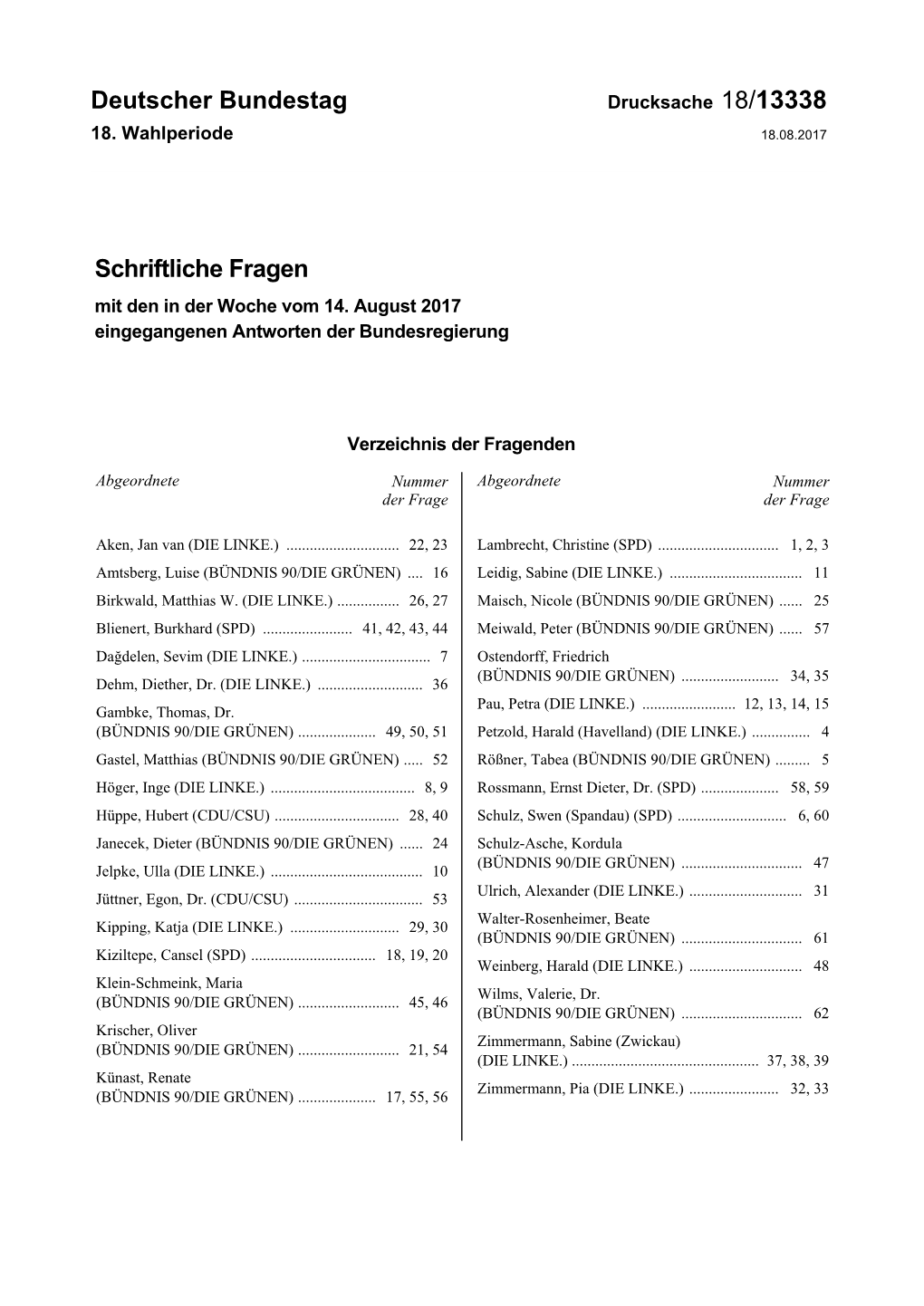 Drucksache 18/13338 18