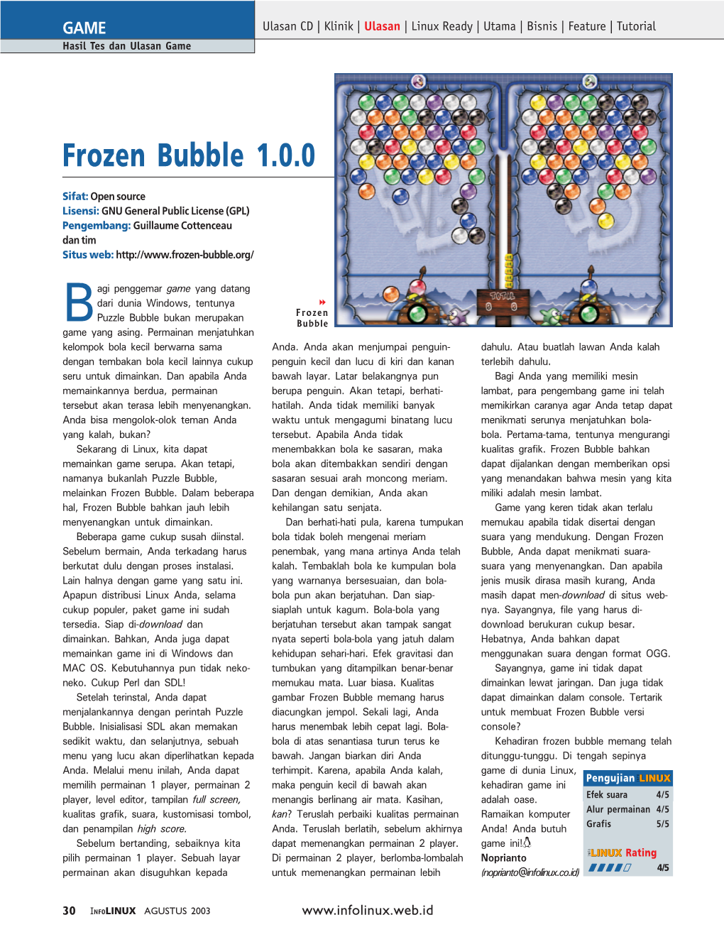 Frozen Bubble 1.0.0