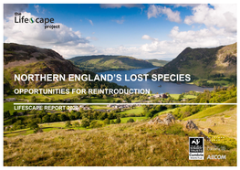 Northern England's Lost Species Opportunities For
