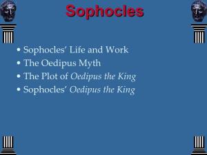 Sophoclessophocles