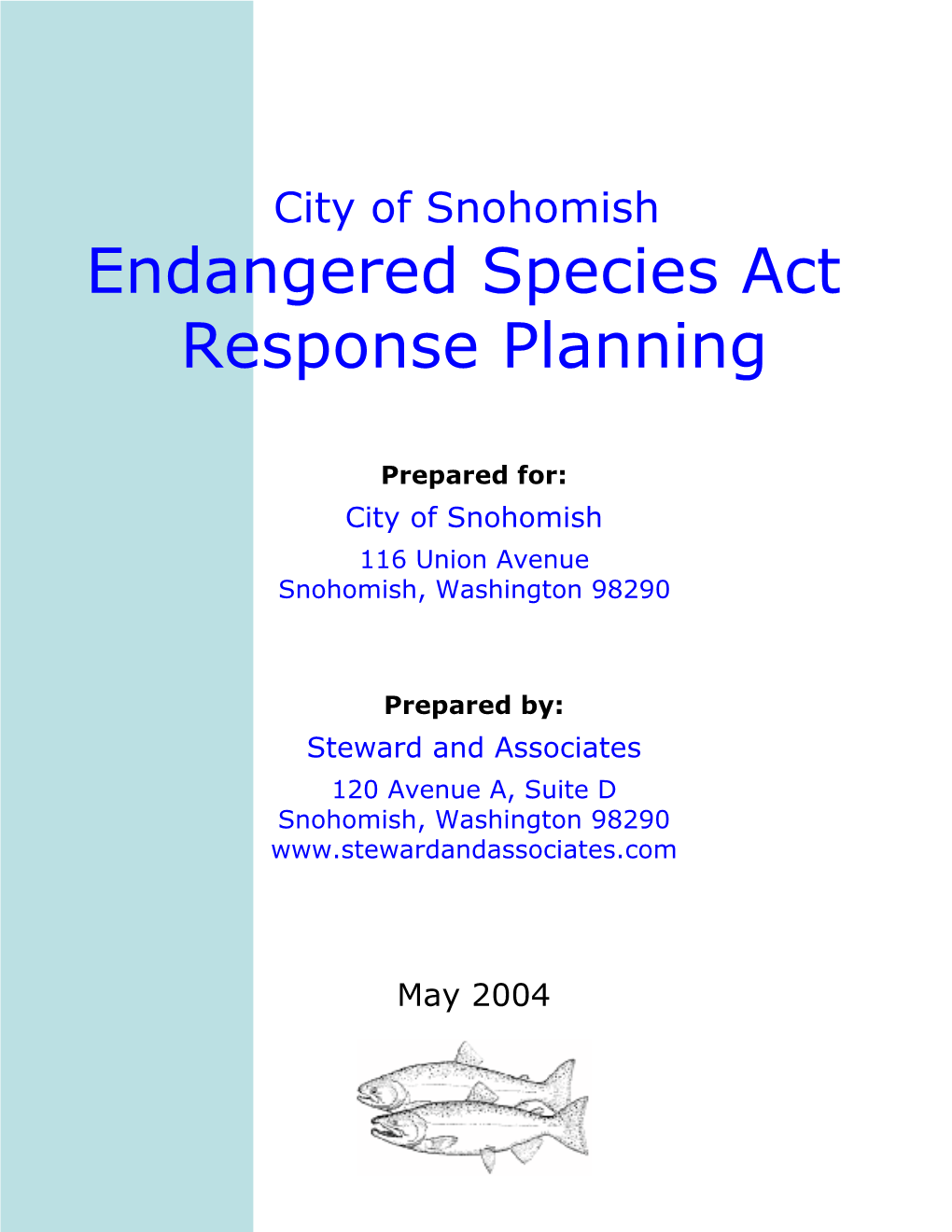 Endangered Species Act Response Planning