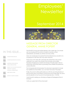 Employees' Newsletter