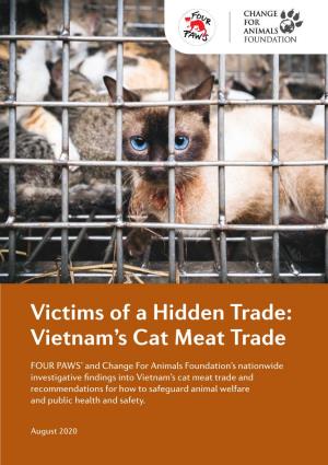 Victims of a Hidden Trade: Vietnam's Cat Meat Trade
