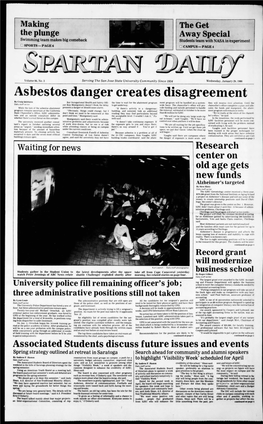 Asbestos Danger Creates Disagreement