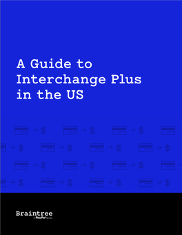 A Guide to Interchange Plus in the US a Guide to Interchange Plus in the US 2